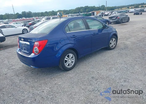 2013 Chevrolet Sonic Lt Auto z USA, uszkodzony, nr VIN 1G1JC5SG7D4198506